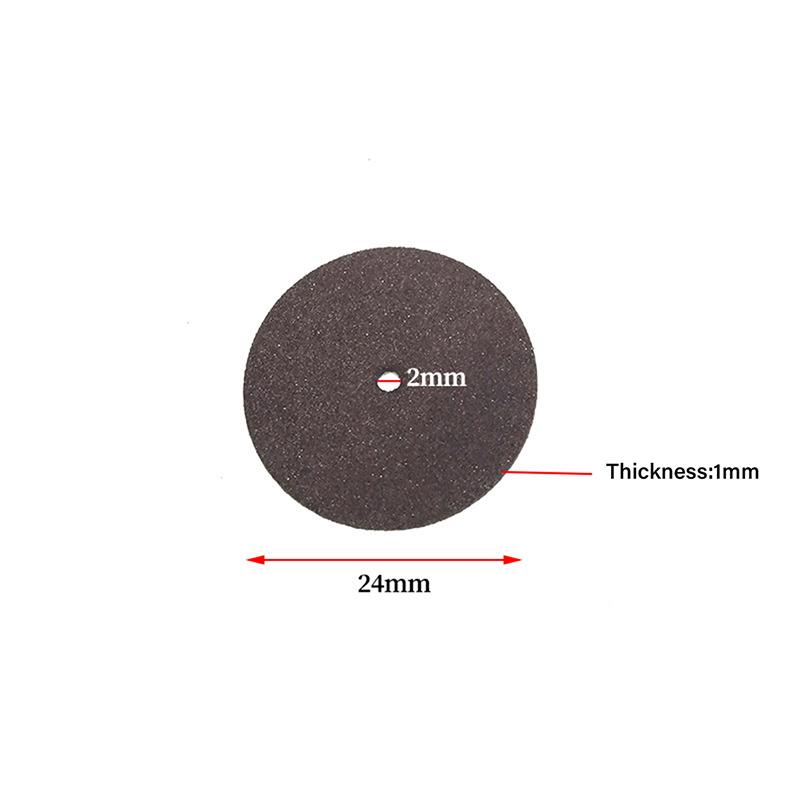 36 шт. 24 мм Мини-отрезной диск из стекловолокна для дрели, отрезной круг, аксессуары для Dremel, абразивные инструменты для роторного инструмента