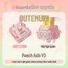 Набор переключателей для механической клавиатуры Silent V3 Персик и Лайм с возможностью горячей замены, кастомный тихий вал