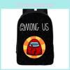 Детский школьный рюкзак Among Us из ткани Оксфорд с дышащим дизайном для учеников начальной школы