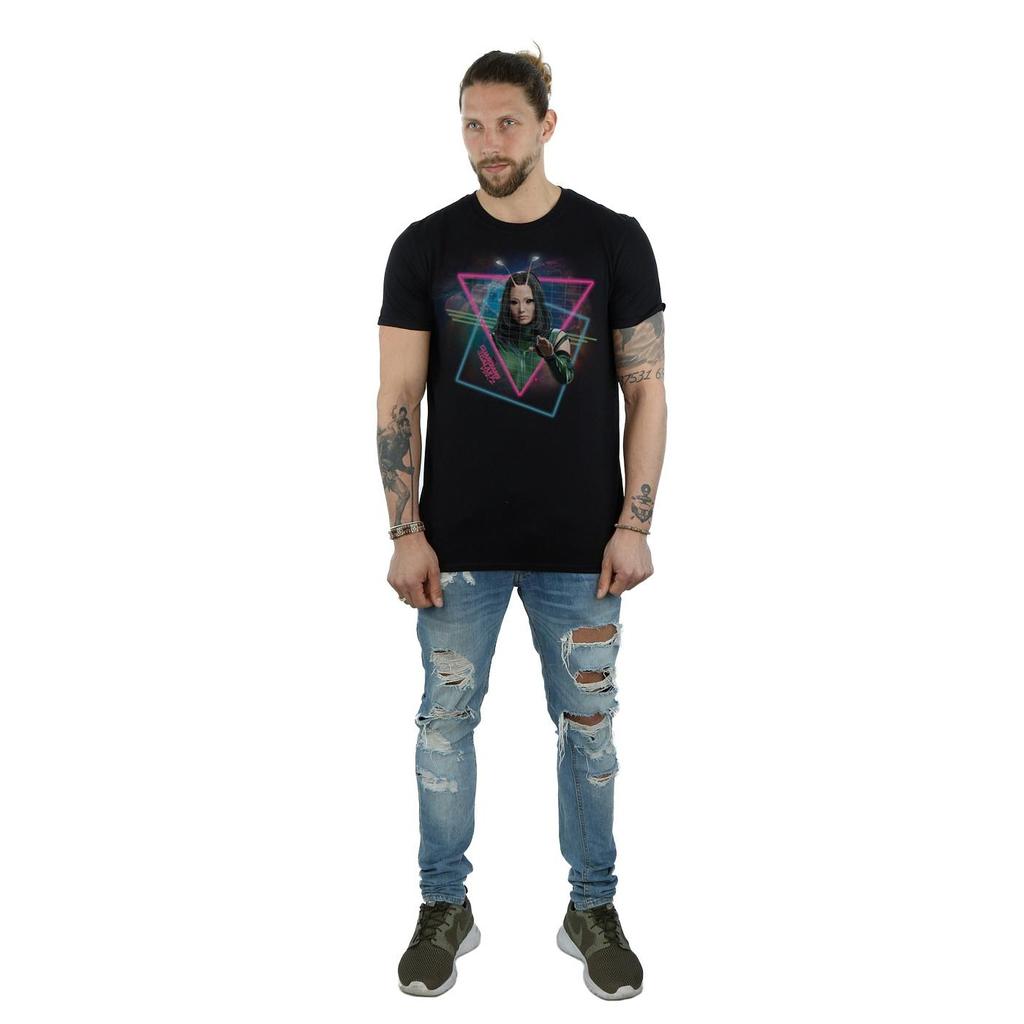 Marvel Mens Guardians Of The Galaxy Neon Mantis T-Shirt