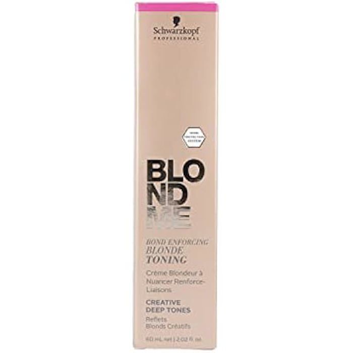 Coloration Capillaire - SCHWARZKOPF - Blondme Toning Intense (DT) - Châtain Profond - Sans Ammoniaque - 60 ML