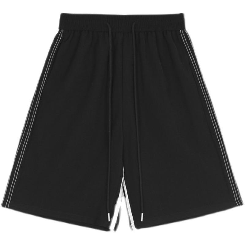 Женские полосатые широкие повседневные летние шорты