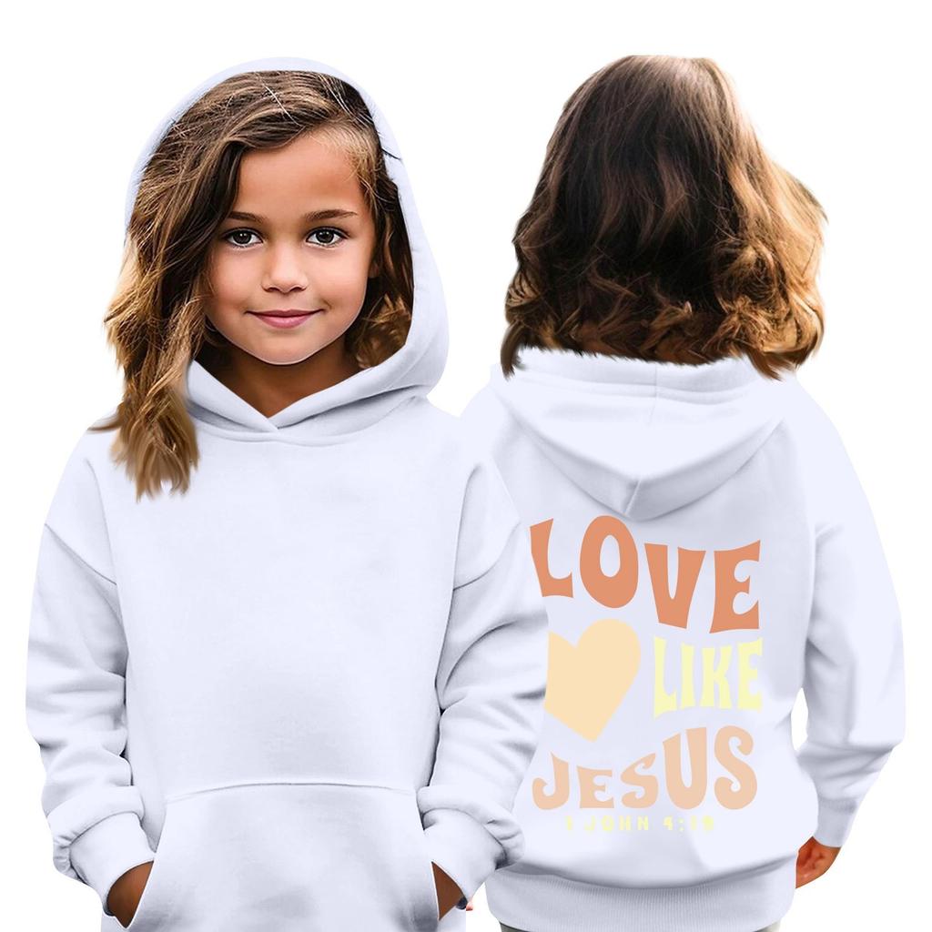 Детская толстовка с капюшоном для мальчиков и девочек, модная принтованная толстовка с длинными рукавами и карманом