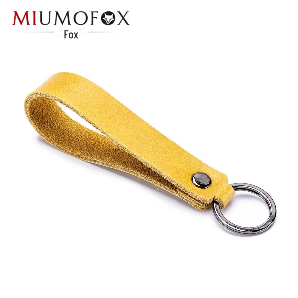 Винтажный кожаный USB-брелок с пряжкой - унисекс ретро-ювелирный подарок