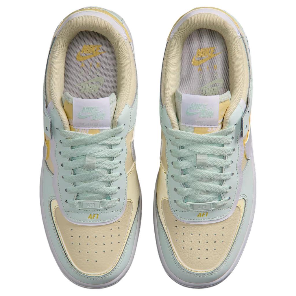 Nike Кроссовки Nike Air Force 1 Shadow Удобные Универсальные Низкие Женские Кроссовки Желтый Белый Зеленый DZ1847-301