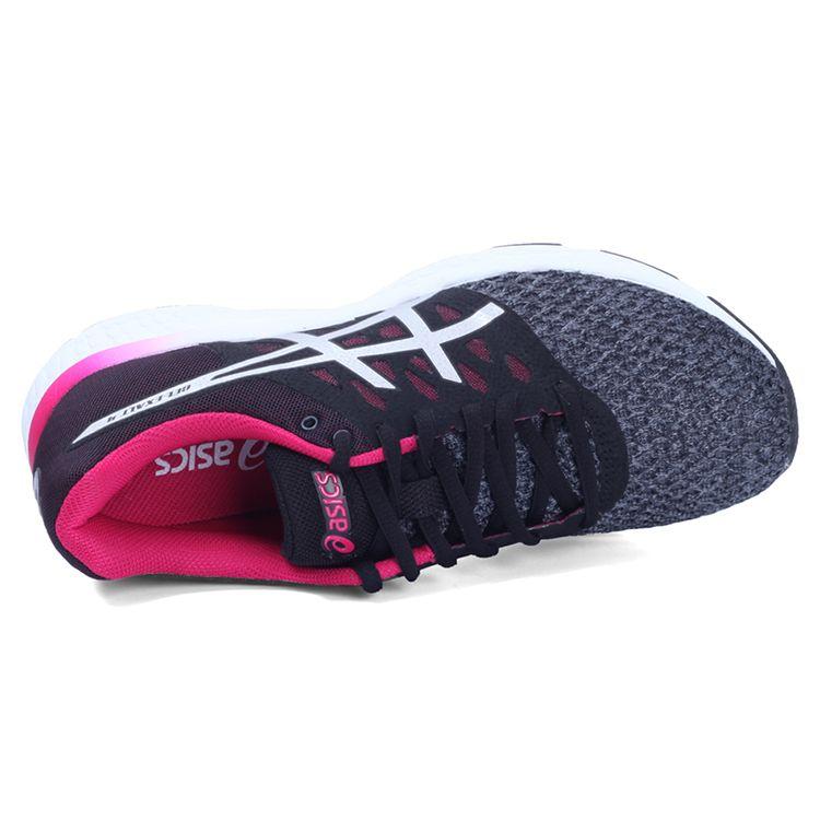 Asics Женские кроссовки Gel Exalt 4 Carbon Черный Серебристый Космо-розовый T7E5N-9793