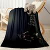 Football Player Action Blanket Comfortable Perfect for Couch Seaside Bed Four Seasons Multipurpose Stylish Decor Gifts For Family Or Friends