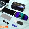 Bluetooth Cycling Sunglasses: UV Protection, Music & Calls, Color-Changing