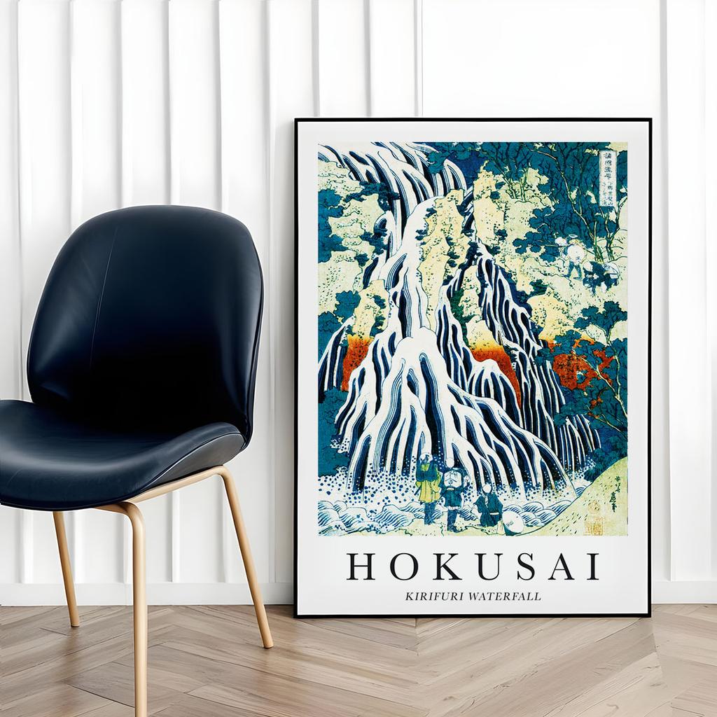 Plakat plakaty obrazy Hokusai w ramie