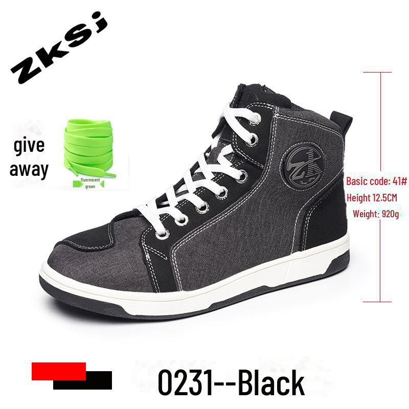 Всесезонные дышащие ботинки для езды на мотоцикле — обувь для защиты от падений, шоссейных гонок и паркура