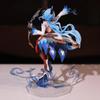 20cm Genshin Impact Anime Figure Ganyu Plenilune Pvc Action Figure Keqing /Paimon /Klee Figurine Collection Model Doll Toys