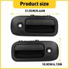 2x For GMC Express Chevy Van Outside Exterior Outer Door Handle Left Front Right