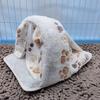 Washable Guinea Pig Hideout Winter Warm Hamster Nest Cozy Guinea Pig Bed  Pet Accessories