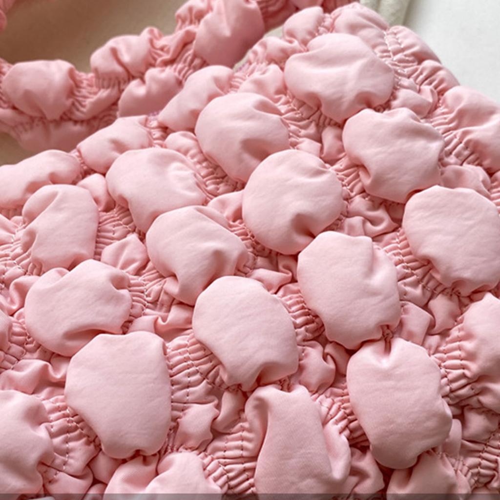 Нежная сумочка Плиссированная сумка-облако Сумка через плечо Сумка подмышкой Однотонная сумка-кошелек Подарок на День святого Валентина День матери