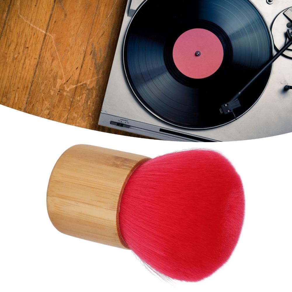Soft Fiber Turntable Cleaning Kit Anti Static Vinyl Record Cleaner Record Cleaning Brush for Disks