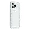 For iPhone 16 Pro Max Case Glitter Epoxy Soft TPU Clear Back Cover