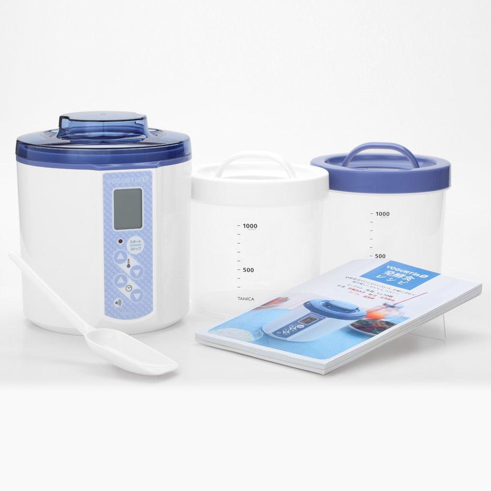 Йогуртница TANICA с контролем температуры, таймером и зуммером Yogurtia S 1200 мл (25-70℃) ЯС-01 (синий)