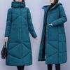 Winter Parka Women Plus Size National Style Long Padded Coat