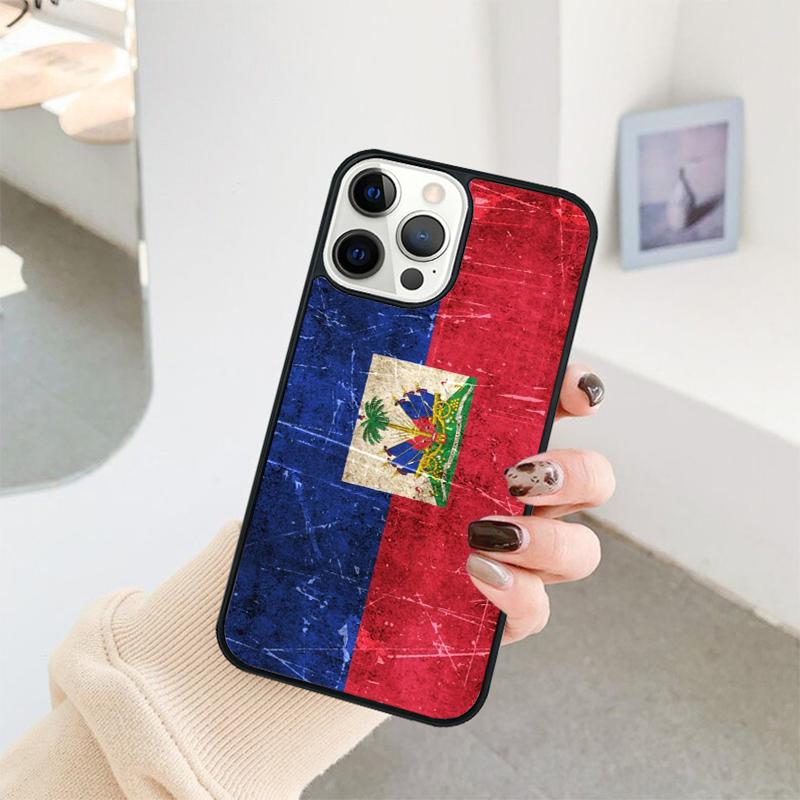 Гаити Гаитянский Флаг Чехол для Телефона Для iPhone 17 Air 16 15 14 11 12 13 Pro MAX Plus coque Чехол Оболочка