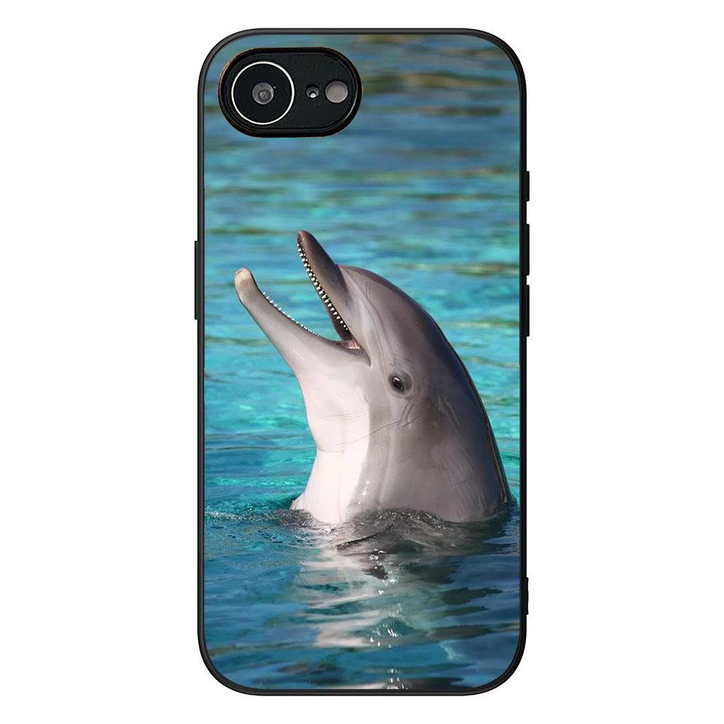 Soft Cover for Motorola Moto Edge 50 30 Fusion 40 NEO Ultra Pro E14 G20 E15 G35 G84 G13 G53 Coque Phone Case Dolphin Animal