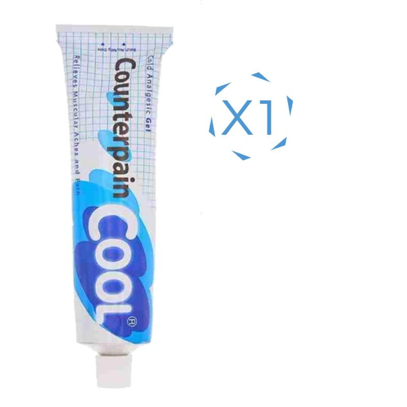 Cool Glacial Gel Counterpain 120г - для спорта, суставов, облегчения боли и свежести