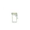 Bocaux à épices - ON RANGE TOUT - 4 bocaux en verre - Fermeture en métal - Joint d'étanchéité - 70ml