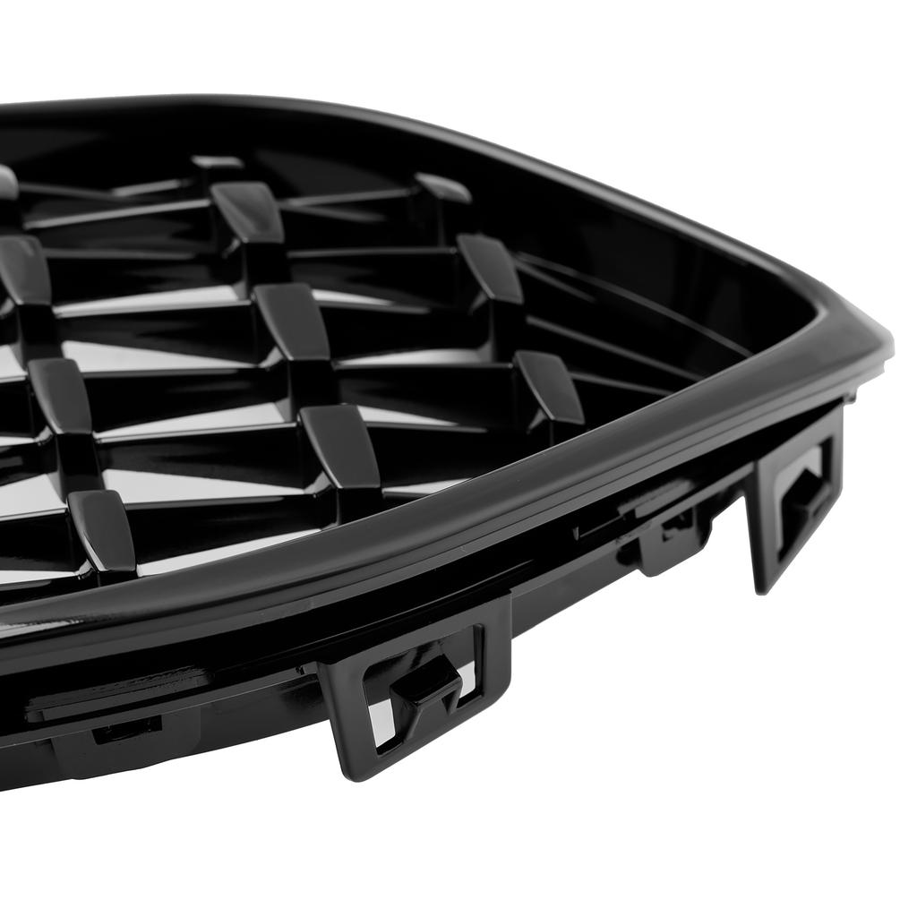 Глянцевая черная передняя решетка радиатора подходит для BMW 2 серии F44 2020-2023 купе M Diamond