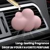 Милый автомобильный освежитель воздуха в виде облака - Гипсовый аромадиффузор с клипсой для дефлектора, Заправляемый креативный автодекор, Подарок для женщин и мужчин