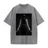 Zenin Maki Jujutsu Kaisen T Shirt Harajuku Anime Washed Oversized Tshirt Summer Short Sleeve Cotton Tees Tops Men Clothing