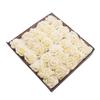 8cm Artificial Flowers Roses 25/30/20/10pcs Real Fake Roses With Stem for Wedding DIY Bouquets Home Artificial Flower Decoration