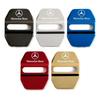 DCGO2 4PCS Stainless steel Car Emblem Door Lock Covers for Mercedes Benz CLA CLS GLE GLC GLS GLK W212 W205 W213 W203 W204 W211 E200