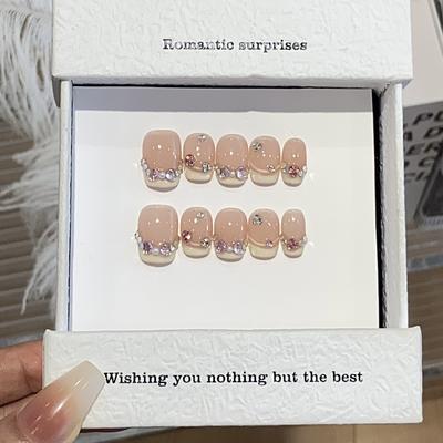 Чисто ручная работа универсальная сломанная ромбовидная французская сладкая и милая снежинка хрустящая съемная носимая броня