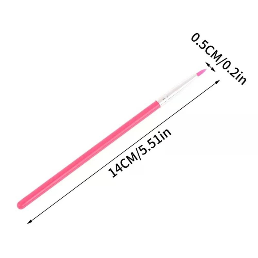 Silicone Concealer Brush Multifunctional Eye Shadow Brush New Nail Art Brush For Nail Painting