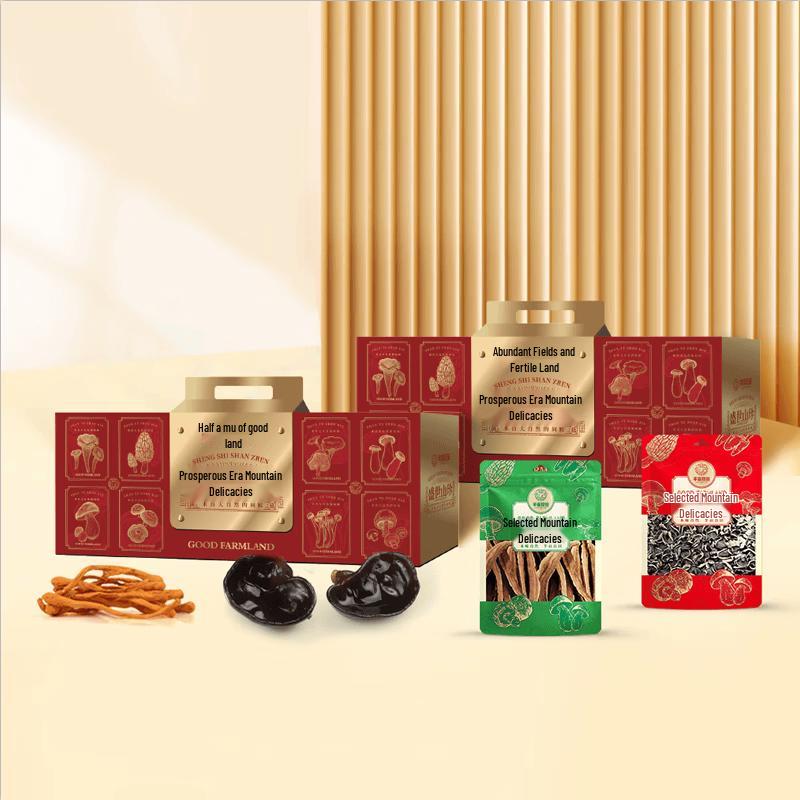 Banchuan Grand Mountain Treasures 10-Variety Mushroom Assortment Gift Box