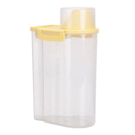 Большой контейнер для хранения сухих продуктов питания емкостью 2,5 л, герметичная коробка с крышкой