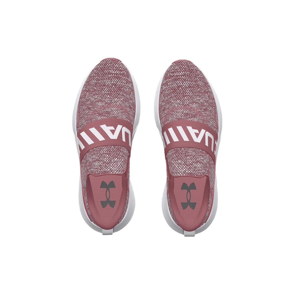 Under Armour Surge 3 Slip Pink Elixir Women Sneakers Metallic-Silver 3026507-601