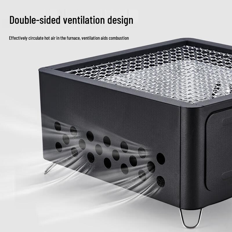 Уличный угольный мангал и печка для чая Suncojia