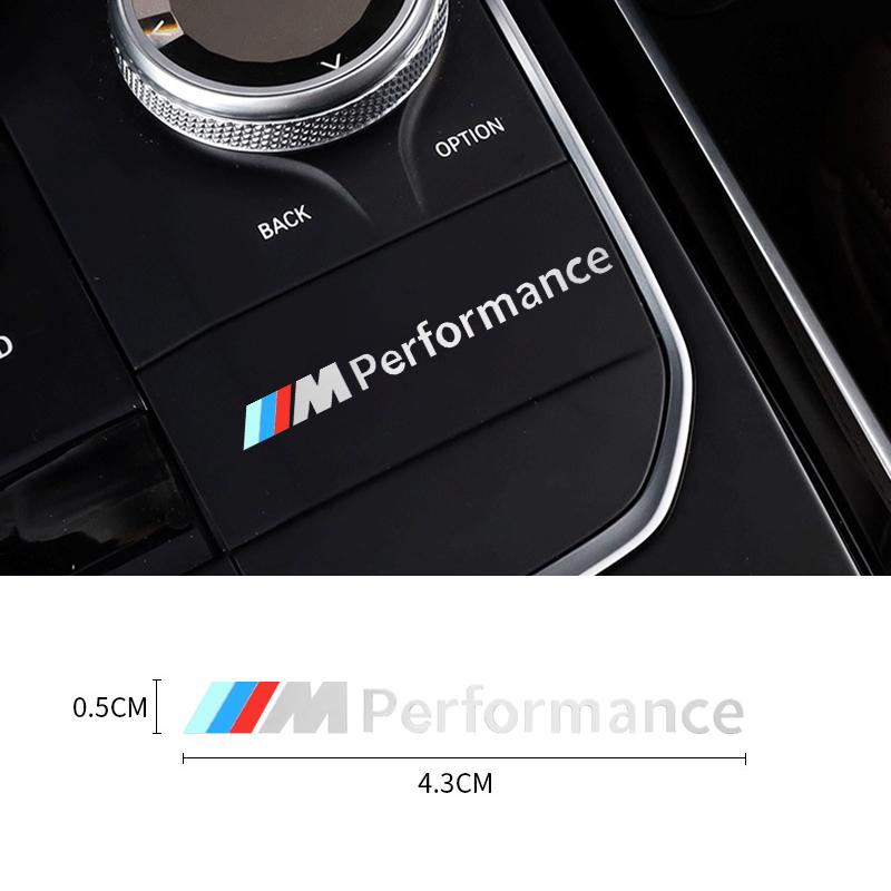 ljqvz9 For BMW car interior products M label metal random car label decorative sticker E46 E36 F10 F30 E90 X3 F25 X5 E53 IX3 Z4 IX X4X6