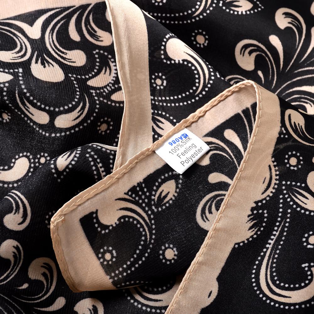 BYSIFA Мужской Женский Черный Бежевый Шелковый Шарф Накидка Фуляр Мода Зимние Шарфы Аксессуары Весна Осень Бренд Квадратные Шарфы Хиджабы