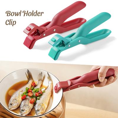 1/2 шт. антиожоговый держатель для тарелок, зажимы, щипцы, держатель для перемещения горячей тарелки или миски из кастрюли микроволновой печи