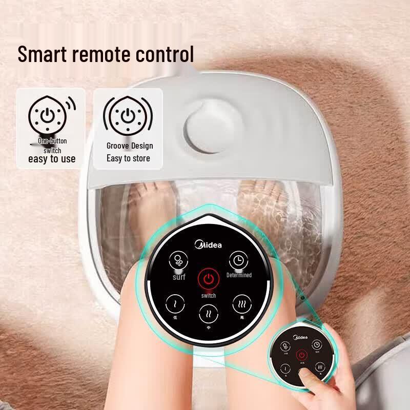 Midea Foldable Heated Foot Spa Massager
