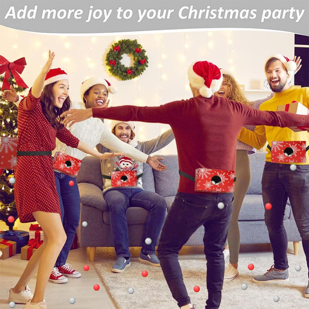 Santa Pants Snowball Toss Game – Outdoor Holiday Party Activity