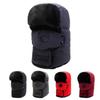 Thick Bomber Hat Warm Earflap Pilot Caps Outdoors Beanie Russian Caps for Men Women