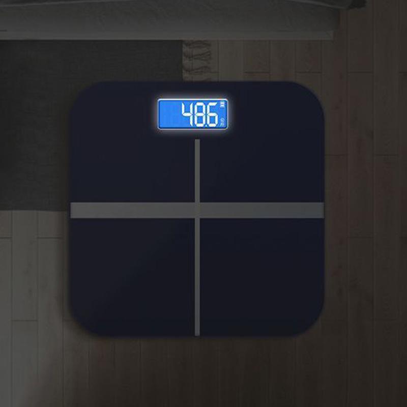 Цифровые напольные весы с ЖК-дисплеем, точное измерение веса, напольные весы для ванной комнаты для женщин, мужчин, домашние электронные весы