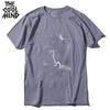 COOLMIND 100% Cotton Short Sleeve Cool Cat Print Men Tshirt Casual Summer Loose Men Cat T Shirt o-neck t-shirt Men Tee Shirts