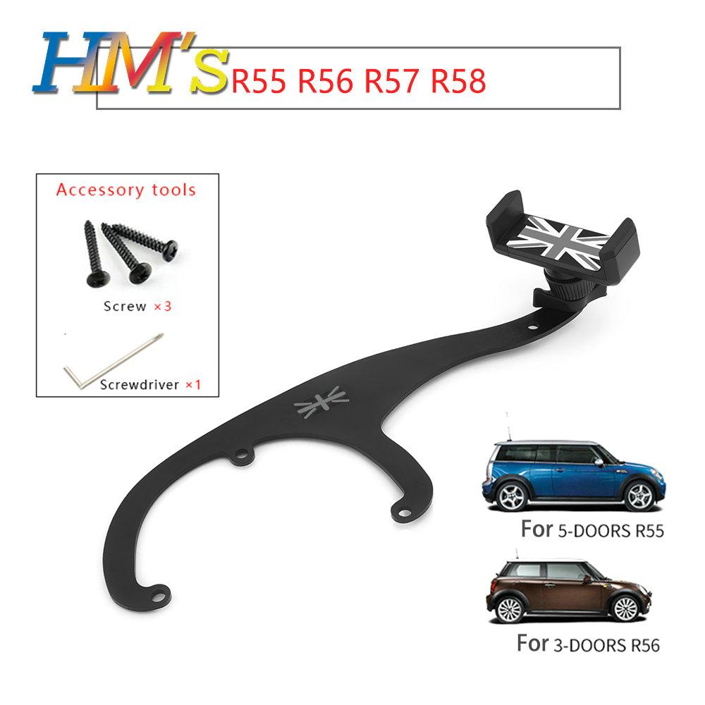 For MINI Cooper R56 R57 R55 Countryman R60 R61 Phone Holder Car Accessories For Mini Cooper F56 F55 F60 Clubman F54