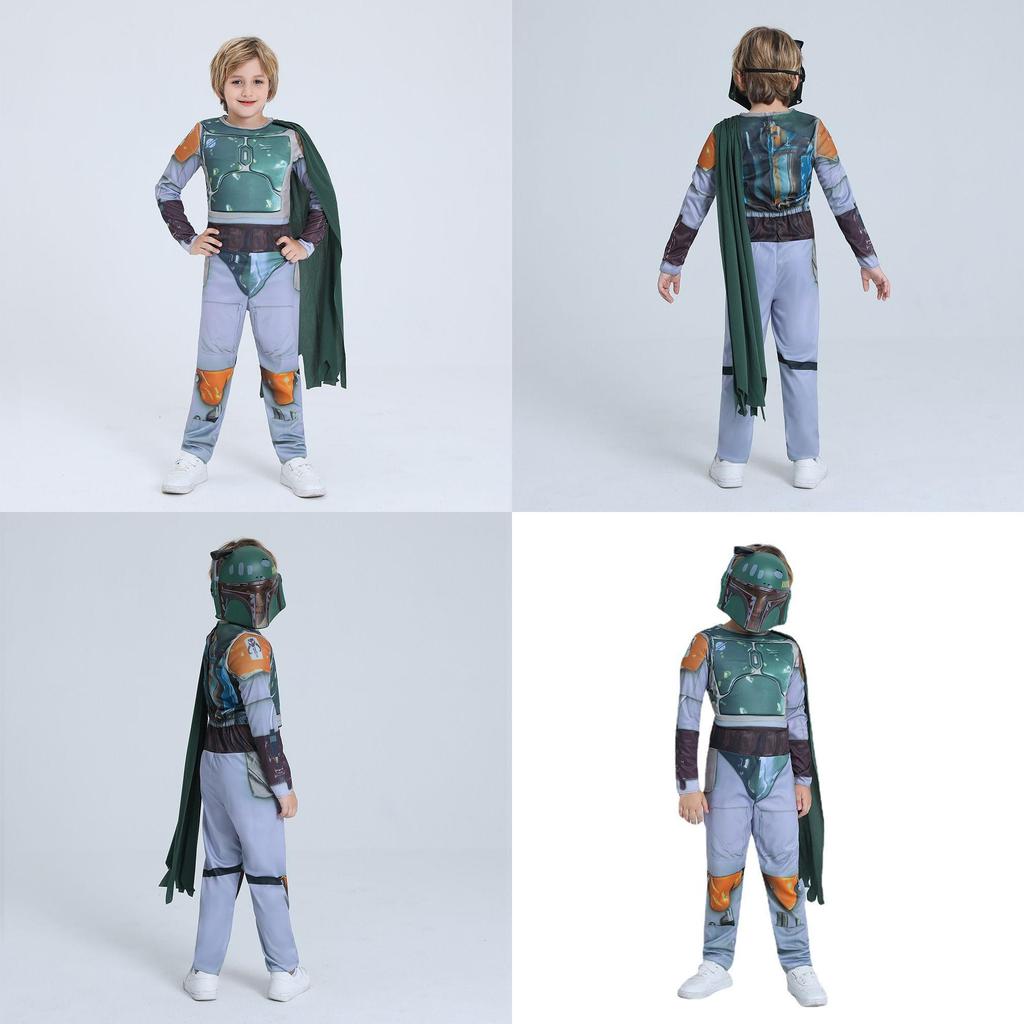 Authentic Star Wars Boba Fett Cosplay Costume Perfect For Comic Con