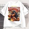 Professional Rawdogger Funny Meme Hot Dog Skeleton Graphic T Shirt Gothic Women Short Sleeve Tshirt Tops Aesthetic Clothes