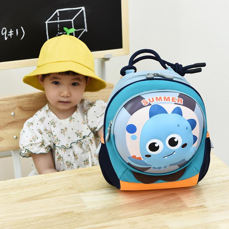 Pattern Horse Dinosaur Kids Backpack With Lightweight Schoolbag Cute Bag Gift