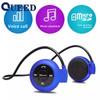 QUEED Беспроводные Bluetooth-наушники Mini 503 с SIM-картой и FM, накладные, для спорта и бега